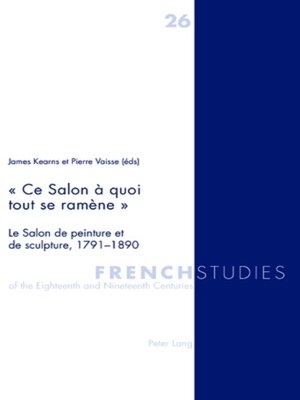 cover image of « Ce Salon à quoi tout se ramène »